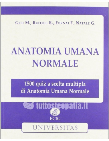 GESI, RUFFOLO-ANATOMIA UMANA NORMALE