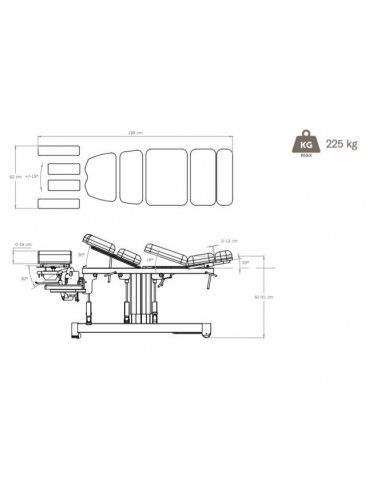 Lettino chiropratico elettrico...
